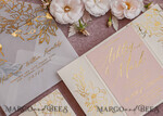 HOCHZEITS EINLADUNGEN Gold / Roségold / Silber / Glitzer Maßgeschneiderte Hochzeits-Einladungskarten, Glamour Hochzeitskarten • Glitzernde Hochzeits-Einladungssuite • Luxushochzeitskarten15