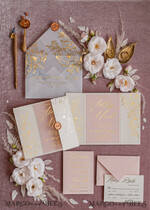 HOCHZEITS EINLADUNGEN Gold / Roségold / Silber / Glitzer Maßgeschneiderte Hochzeits-Einladungskarten, Glamour Hochzeitskarten • Glitzernde Hochzeits-Einladungssuite • Luxushochzeitskarten15