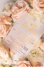 HOCHZEITS EINLADUNGEN Gold / Roségold / Silber / Glitzer Glamour Vellum Hochzeitskarten, Goldener Glanz Hochzeitskarten, Romantische Blush-Pink Hochzeitsstationery, Elegante Goldfolie Hochzeits-Einladungen29