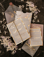 HOCHZEITS EINLADUNGEN Gold / Roségold / Silber / Glitzer Luxus Gold Marmor Hochzeitskarten, Glamour goldener Glanz Hochzeitseinladungen, romantische blush rosa Hochzeitskarten, elegante goldfolierte Hochzeits Einladungssuite35
