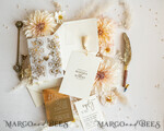 HOCHZEITS EINLADUNGEN Gold / Roségold / Silber / Glitzer Vllum Hochzeitskarten-Set, Boho Glam Hochzeitskarten, Golden Shine Hochzeitseinladungen, Elegante Goldene Hochzeitskarten21