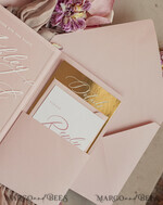HOCHZEITS EINLADUNGEN Gold / Roségold / Silber / Glitzer Luxus-Spiegelgold-Hochzeitseinladungen, elegante Blush-Pink-Hochzeitskarten, glamouröse Acryl-Hochzeitseinladungen, klare Plexi-Hochzeitseinladungssuite.22