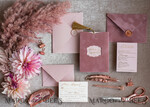 HOCHZEITS EINLADUNGEN Gold / Roségold / Silber / Glitzer Glamour-Pink Velvet-Hochzeitskarten, luxuriöse goldene Quaste Hochzeitsinvitation Suite, romantische Blush-Pink arabische Hochzeitskarten, elegante goldene Glanz-Hochzeitseinladungen.16