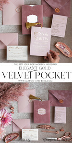 HOCHZEITS EINLADUNGEN Gold / Roségold / Silber / Glitzer Glamour-Pink Velvet-Hochzeitskarten, luxuriöse goldene Quaste Hochzeitsinvitation Suite, romantische Blush-Pink arabische Hochzeitskarten, elegante goldene Glanz-Hochzeitseinladungen.16