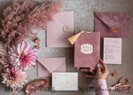 HOCHZEITS EINLADUNGEN Gold / Roségold / Silber / Glitzer Glamour-Pink Velvet-Hochzeitskarten, luxuriöse goldene Quaste Hochzeitsinvitation Suite, romantische Blush-Pink arabische Hochzeitskarten, elegante goldene Glanz-Hochzeitseinladungen.16