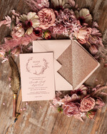 HOCHZEITS EINLADUNGEN Gold / Roségold / Silber / Glitzer Rose Gold Hochzeitskarten UK, Luxus Glitzer Hochzeitskarten • Glamour Hochzeitskarten Suite • Bluh Pink Luxus Hochzeitskarten10