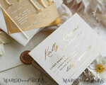 HOCHZEITS EINLADUNGEN Gold / Roségold / Silber / Glitzer Acryl Gefrorene Hochzeits Einladungssuite, Boho Glam Hochzeitskarten, Goldener Glanz Hochzeits Einladungen, Elegante Gold Hochzeitskarten17