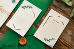HOCHZEITS EINLADUNGEN Gold / Roségold / Silber / Glitzer Elegante Eukalyptus-Hochzeitseinladungen, glamouröse goldene Hochzeitskarten, maßgeschneiderte Grünpflanzen-Gold-Hochzeitseinladungen, minimalistische Hochzeitseinladungssuite.33