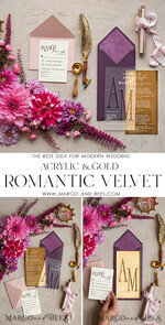 HOCHZEITS EINLADUNGEN Gold / Roségold / Silber / Glitzer Acryl gefrorenes Hochzeitseinladungset, Boho Glam Hochzeitseinladungen, Golden Shine Hochzeitseinladungen, Elegante goldene Hochzeitseinladungen.8