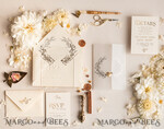 HOCHZEITS EINLADUNGEN Gold / Roségold / Silber / Glitzer Arch Acryl Hochzeits-Einladungssuite, Boho Glam Hochzeits-Einladungen, Goldener Glanz Hochzeitskarten, Elegante goldene Hochzeitskarten28