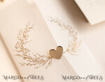 HOCHZEITS EINLADUNGEN Gold / Roségold / Silber / Glitzer Arch Acryl Hochzeits-Einladungssuite, Boho Glam Hochzeits-Einladungen, Goldener Glanz Hochzeitskarten, Elegante goldene Hochzeitskarten28