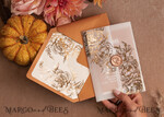 HOCHZEITS EINLADUNGEN Gold / Roségold / Silber / Glitzer Acryl-Hochzeitseinladungssuite, Boho Glam Hochzeitseinladungen, Golden Shine Hochzeitseinladungen, Elegante goldene Hochzeitseinladungen16