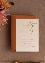 HOCHZEITS EINLADUNGEN Gold / Roségold / Silber / Glitzer Acryl-Hochzeitseinladungssuite, Boho Glam Hochzeitseinladungen, Golden Shine Hochzeitseinladungen, Elegante goldene Hochzeitseinladungen16