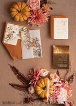 HOCHZEITS EINLADUNGEN Gold / Roségold / Silber / Glitzer Acryl-Hochzeitseinladungssuite, Boho Glam Hochzeitseinladungen, Golden Shine Hochzeitseinladungen, Elegante goldene Hochzeitseinladungen16