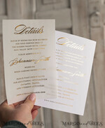 HOCHZEITS EINLADUNGEN Gold / Roségold / Silber / Glitzer Perlenbesetzte maßgeschneiderte elegante reinweiße Gold-Hochzeits-Einladungssuite, perlenbesetzte Hochzeitskarten, luxuriöse Hochzeitsstationery, Seidenband, vellum-beadetes Etui mit Ihrem Monogramm.21