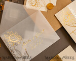 HOCHZEITS EINLADUNGEN Gold / Roségold / Silber / Glitzer Goldene Glitter-Hochzeitseinladungen, Luxus-Goldfolien-Hochzeitseinladungen, romantische Sonnenblumen-Hochzeitseinladungen, luxuriöse Glamour-nude Hochzeitspapeterie14