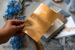 HOCHZEITS EINLADUNGEN Gold / Roségold / Silber / Glitzer Maßgeschneiderte Acryl-Eisblau-Hochzeitseinladung, Glamour staubige blaue Hochzeitseinladungen, moderne goldene Plexi-Hochzeitseinladung Suite, Boho Glam Hochzeitseinladungen mit Wachssiegel.22