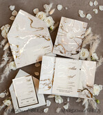 HOCHZEITS EINLADUNGEN Gold / Roségold / Silber / Glitzer Goldene Marmor-Hochzeitskarten, luxuriöses Goldfolien-Hochzeitseinladungset, Marmor-Glamour-Hochzeitseinladungssuite, elegante Hochzeitskarten Marmor10