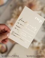 HOCHZEITS EINLADUNGEN Gold / Roségold / Silber / Glitzer Acryl-Hochzeitseinladungssatz, Boho Glam Hochzeitseinladungen, Goldener Glanz Hochzeitseinladungen, Elegante Gold Hochzeitseinladungen29