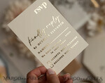 HOCHZEITS EINLADUNGEN Gold / Roségold / Silber / Glitzer Acryl-Hochzeitseinladungssatz, Boho Glam Hochzeitseinladungen, Goldener Glanz Hochzeitseinladungen, Elegante Gold Hochzeitseinladungen29