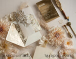 HOCHZEITS EINLADUNGEN Gold / Roségold / Silber / Glitzer Acryl-Hochzeitseinladungssatz, Boho Glam Hochzeitseinladungen, Goldener Glanz Hochzeitseinladungen, Elegante Gold Hochzeitseinladungen29