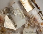 HOCHZEITS EINLADUNGEN Gold / Roségold / Silber / Glitzer Acryl-Hochzeitseinladungssatz, Boho Glam Hochzeitseinladungen, Goldener Glanz Hochzeitseinladungen, Elegante Gold Hochzeitseinladungen29