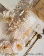 HOCHZEITS EINLADUNGEN Gold / Roségold / Silber / Glitzer Acryl-Hochzeitseinladungssatz, Boho Glam Hochzeitseinladungen, Goldener Glanz Hochzeitseinladungen, Elegante Gold Hochzeitseinladungen29