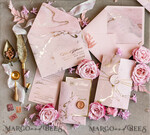 HOCHZEITS EINLADUNGEN Gold / Roségold / Silber / Glitzer Personalisierte Marmor-Hochzeitseinladungen, luxuriöses Goldfolie-Hochzeitseinladungsset, Blush Pink Marmor Glamour Hochzeitseinladung Suite, luxuriöse Hochzeitseinladungen Blush Pink Marmor10