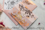 HOCHZEITS EINLADUNGEN Gold / Roségold / Silber / Glitzer Luxus Pergament Goldfolien Hochzeitskarten, elegante Blush-Pink Hochzeitskarten-Suite, Glamour Hochzeitskarten, goldenes Glanz Hochzeitskarten-Suite69