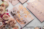 HOCHZEITS EINLADUNGEN Gold / Roségold / Silber / Glitzer Luxus Pergament Goldfolien Hochzeitskarten, elegante Blush-Pink Hochzeitskarten-Suite, Glamour Hochzeitskarten, goldenes Glanz Hochzeitskarten-Suite69