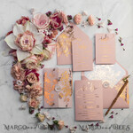 HOCHZEITS EINLADUNGEN Gold / Roségold / Silber / Glitzer Luxus Pergament Goldfolien Hochzeitskarten, elegante Blush-Pink Hochzeitskarten-Suite, Glamour Hochzeitskarten, goldenes Glanz Hochzeitskarten-Suite69