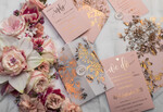HOCHZEITS EINLADUNGEN Gold / Roségold / Silber / Glitzer Luxus Pergament Goldfolien Hochzeitskarten, elegante Blush-Pink Hochzeitskarten-Suite, Glamour Hochzeitskarten, goldenes Glanz Hochzeitskarten-Suite69