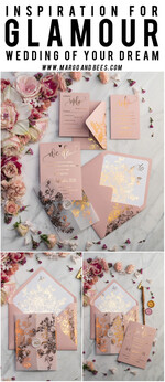 HOCHZEITS EINLADUNGEN Gold / Roségold / Silber / Glitzer Luxus Pergament Goldfolien Hochzeitskarten, elegante Blush-Pink Hochzeitskarten-Suite, Glamour Hochzeitskarten, goldenes Glanz Hochzeitskarten-Suite69