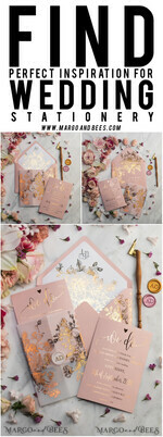 HOCHZEITS EINLADUNGEN Gold / Roségold / Silber / Glitzer Luxus Pergament Goldfolien Hochzeitskarten, elegante Blush-Pink Hochzeitskarten-Suite, Glamour Hochzeitskarten, goldenes Glanz Hochzeitskarten-Suite69