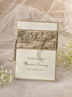 MENÜ & PROGRAMME  
 rustikal Rustikales Hochzeitsprogramm mit Holzd decoration, Scheunenhochzeitsprogramm, ökologisch romantische personalisierte Karten mit Schnur, einfaches ecrufarbenes Hochzeitsprogramm, elegantes Heft rustikale Hochzeitskarten7