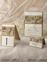 MENÜ & PROGRAMME  
 rustikal Rustikales Hochzeitsprogramm mit Holzd decoration, Scheunenhochzeitsprogramm, ökologisch romantische personalisierte Karten mit Schnur, einfaches ecrufarbenes Hochzeitsprogramm, elegantes Heft rustikale Hochzeitskarten7