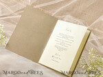 MENÜ & PROGRAMME  
 rustikal Ecru rustikales Hochzeitsprogramm mit Holzherzen, Scheunenhochzeitsprogramm, ökologisch romantische personalisierte Karten mit Jute, einfaches rustikales Spitzenhochzeitsprogramm, elegantes Heft rustikale Hochzeitskarten.7