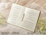 MENÜ & PROGRAMME  
 rustikal Ecru Rustikales Hochzeitsprogramm mit Spitze, Scheunenhochzeitsprogramm, Eco-romantische personalisierte Karten mit Schnur, einfaches rustikales Spitzenhochzeitsprogramm, elegantes Heft rustikale Hochzeitskarten8
