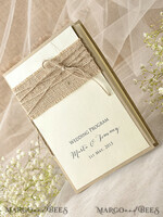 MENÜ & PROGRAMME  
 rustikal Rustikales Hochzeitsprogramm mit Jute, Hochzeitsprogramm im Scheunenstil, ökologisch romantische personalisierte Karten mit Schnur, einfaches rustikales Hochzeitsprogramm, elegantes Holzheft Ecru Hochzeitskarten4