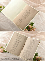MENÜ & PROGRAMME  
 rustikal Rustikales Hochzeitsprogramm mit Jute, Scheunenhochzeitsprogramm, ökologische romantische personalisierte Karten mit Schnur, einfaches rustikales Hochzeitsprogramm, elegantes Holzheft Ecru-Hochzeitskarten4