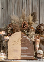 TISCHDEKORATIONSCHILDER   Holz Eco Rustikale Tischnummern Acrylbogen Dessertmenü, Elfenbein gefrorenes Acryl gold Candy Bar Schild, Gold Plexi Tisch Dessertmenü Kombi Luxus Hochzeits Tischdekoration, Hochzeitsbeschilderung Gold.15