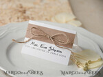 PLATZKARTEN / TISCHKARTEN  
 rustikal und Spitze Elegante Eco- und weiße Hochzeitsplatzkarten mit Jute-Schnur, weiße Hochzeitsnamensschilder aus Eco-Papier, rustikale Hochzeitsstationery, editierbare Text-Eskortkarten3