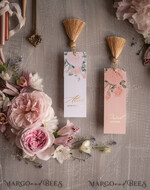 PLATZKARTEN / TISCHKARTEN  
 Luxus Premium Glitzer/ Gold/ Silber/ Roségold Elegante Hochzeits-Eskortkarte mit goldenem Quasten, Goldfolien-Druck mit Blumen, romantische Quasten-Hochzeitsplatzkarte, blushpinkfarbene Namenskarten, Platzkarte mit individuellem Text.4