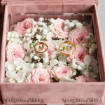 RINGTRÄGERBOXEN & KISSEN Samtkästchen für den Trauungszeremonie Elegante Samt blass rosa Trauringe Box, Glamour gold Trauringe Box, Elegante Acryl Hochzeitsbox Samt blass rosa Trauringe Box12