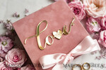 RINGTRÄGERBOXEN & KISSEN Samtkästchen für den Trauungszeremonie Ringbox für die Hochzeitszeremonie 3 Ringe, Blush Pink Goldene Samt-Hochzeitsringbox für die Zeremonie, Glamour Hochzeitsringboxen für ihn und sie, Luxus Samt-Ringbox doppelt, individuelle Farben.11