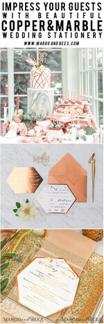 MENÜ & PROGRAMME  
 Glitzer/ Luxus Premium Kupfer Gold Folie Marmor Hochzeitsmenü, Luxuriöse Marmor Hochzeitsmenü Karten, Glamour Glitzer Hochzeitsmenü, Elegantes Geometrisches Menü, Maßgeschneiderte Kupfer Hochzeitsstationery4