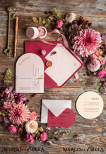 HOCHZEITS EINLADUNGEN Moderne Einladungen Florale Karten Geometrische Hochzeitskarten, geometrische Hochzeitseinladungen, rote Hochzeitseinladungen, Marsala Hochzeitseinladungen, rote Hochzeitskarten, elfenbeinfarbene Hochzeitseinladungen, rote und elfenbeinfarbene Hochzeitseinladungen, elfenbeinfarbene Hochzeitsstationery, elfenbeinfarbene Hochzeitsaccessoires, ovale Hochzeitseinladungen, runde Hochzeitskarten, runde Karten, ecru Hochzeitseinladungen, moderne Hochzeitseinladungen, florale Hochzeitseinladungen, elegante Hochzeitseinladungen, Pergament, Pergamentumschlag.12