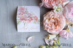 PLATZKARTEN / TISCHKARTEN  
 Romantisches Boho/ Botanisch/ Floral Blumen Tischkarten, romantische Hochzeit Tischkarten, individuelle Formulierungen luxuriöse weiße Namensschilder, elegante Tischdekoration, handgemachte Hochzeitstischkarten mit goldener Schnur.2