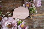 PLATZKARTEN / TISCHKARTEN  
 Romantisches Boho/ Botanisch/ Floral Geometrische romantische Blush-Pink Tischkarten, moderne geometrische Hochzeitstischkarten, minimalistische elegante Hochzeitskarten, individuelle Beschriftung von Platznamen, minimalistische Karten.4