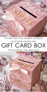 KARTONBOXEN  
 Acrylkartenbox Samtene blush-pinke Hochzeitswunschbrunnen Geldgeschenkkartenbox, personalisierte Hochzeitskartenbox, Luxus Kartenbox, Hochzeitskartenbox mit Deckel, Hochzeitsgeldbox, Hochzeitskartenbox.13